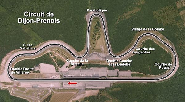 CIRCUIT DE DIJON PRENOIS